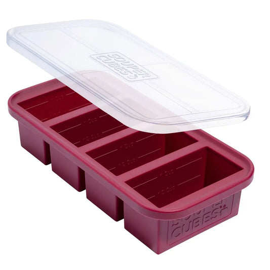 Souper Cubes Freezing Tray: 1 Cup, Cranberry
