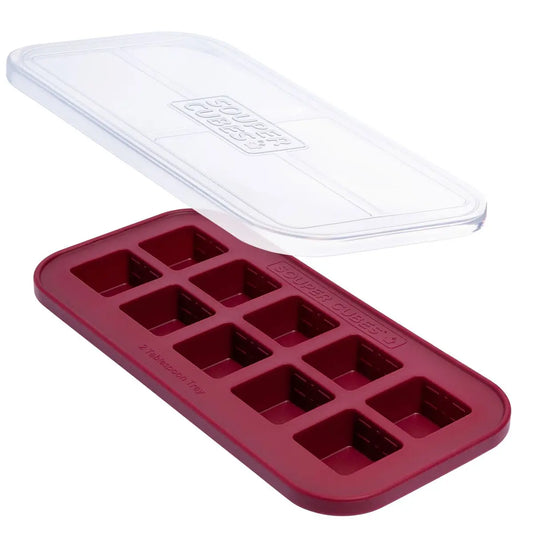 Souper Cubes Freezing Tray: 2 Tbls (1 ounce), Cranberry