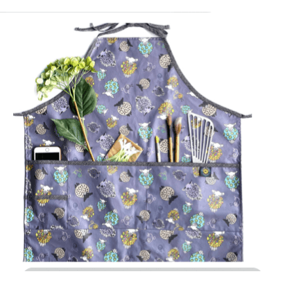 Splash Fabric Apron: Plum Sheep