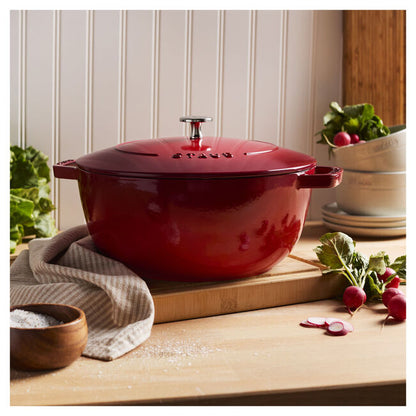 Staub Essential French Oven: 5 QT, Cherry