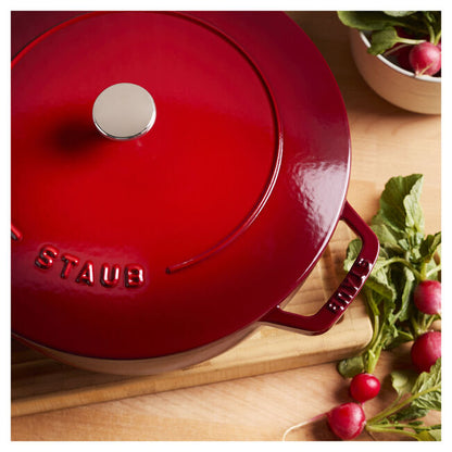 Staub Essential French Oven: 5 QT, Cherry