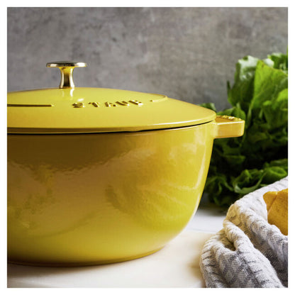 Staub Essential French Oven: 5 QT, Citron