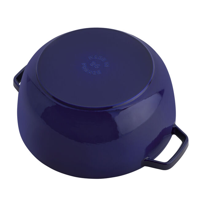 Staub Essential French Oven: 5 QT, Dark Blue
