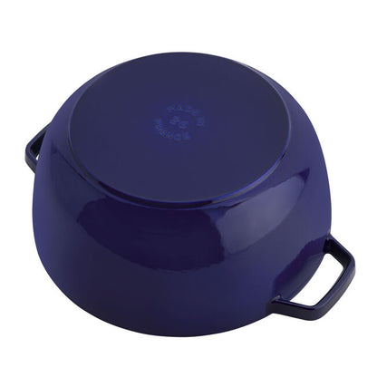 Staub Essential French Oven: 5 QT, Dark Blue