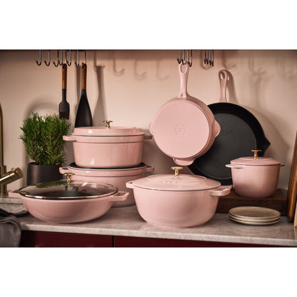 Staub Essential French Oven: 5 QT, Peony Pink