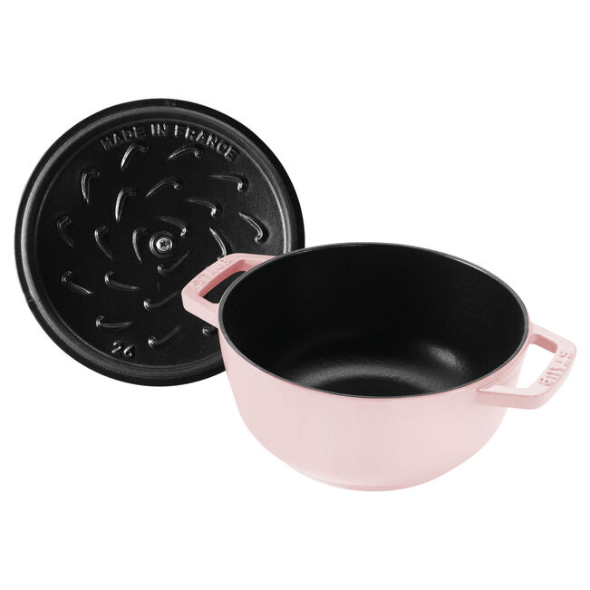 Staub Essential French Oven: 5 QT, Peony Pink