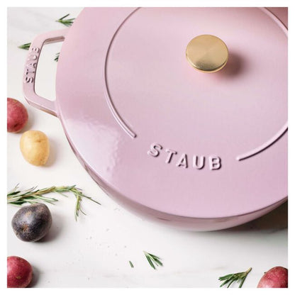 Staub Essential French Oven: 5 QT, Peony Pink