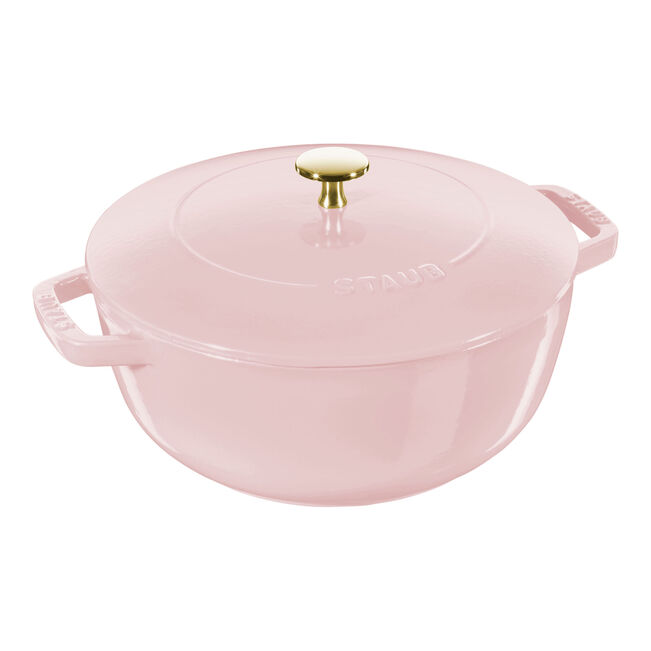 Staub Essential French Oven: 5 QT, Peony Pink