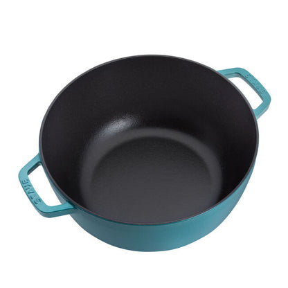 Staub Essential French Oven: 5 QT, Turquoise