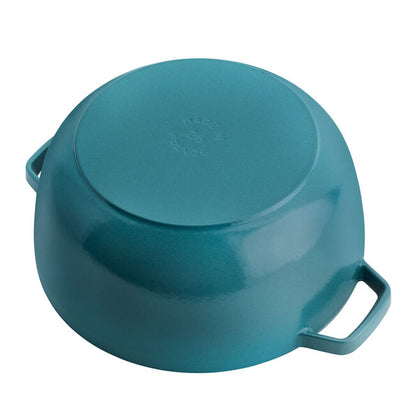 Staub Essential French Oven: 5 QT, Turquoise
