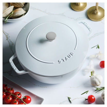 Staub Essential French Oven: 5 QT, White