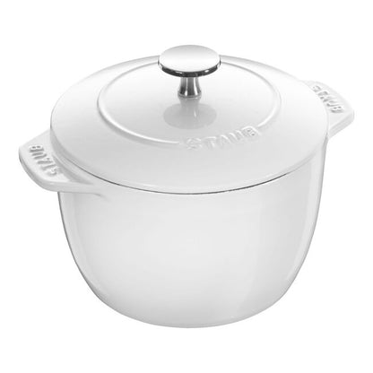 Staub Petite French Oven: 1.5 QT, White