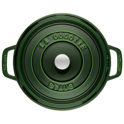 Staub Round Dutch Oven: 4 QT, Basil