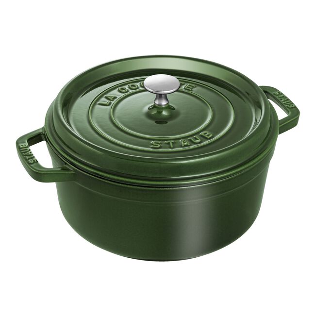 Staub Round Dutch Oven: 4 QT, Basil