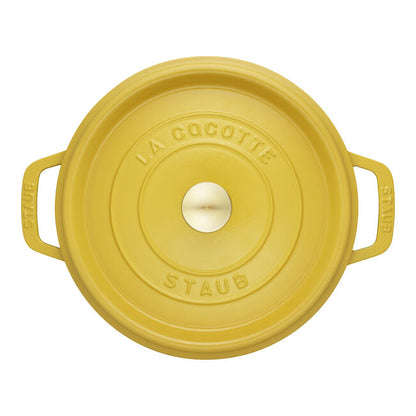 Staub Round Dutch Oven: 4 QT, Citron
