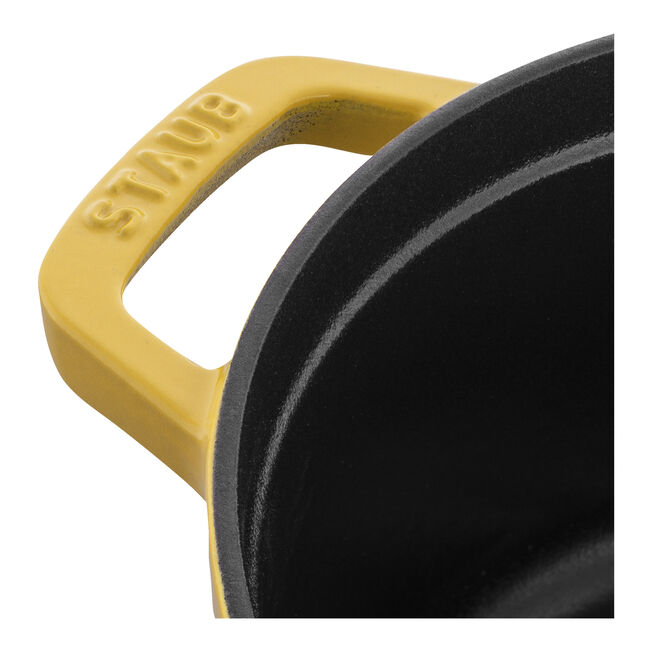 Staub Round Dutch Oven: 4 QT, Citron