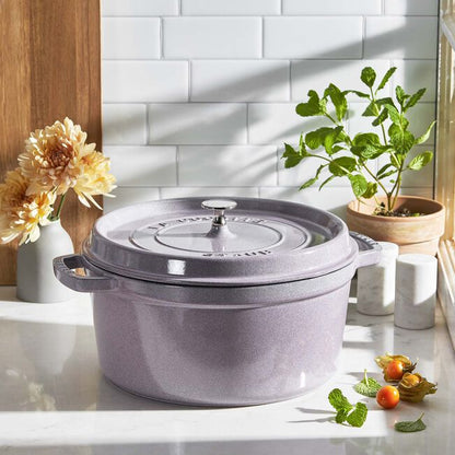 Staub Round Dutch Oven: 4 QT, Lilac