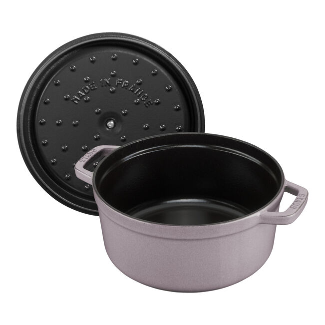 Staub Round Dutch Oven: 4 QT, Lilac