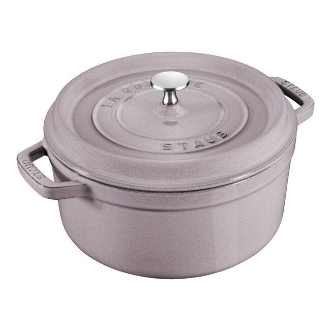 Staub Round Dutch Oven: 4 QT, Lilac