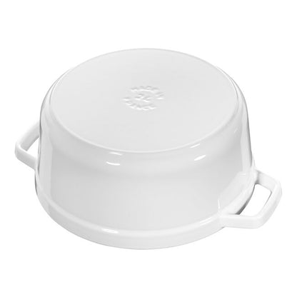 Staub Round Dutch Oven: 4 QT, White