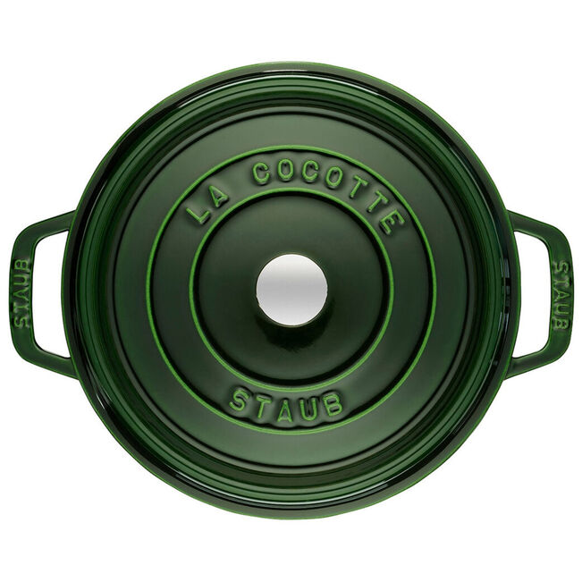 Staub Round Dutch Oven: 7 QT, Basil