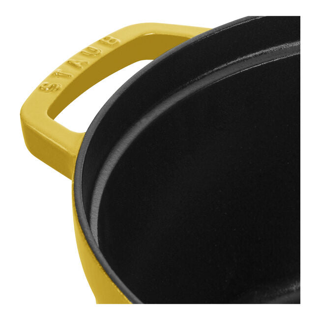 Staub Round Dutch Oven: 7 QT, Citron