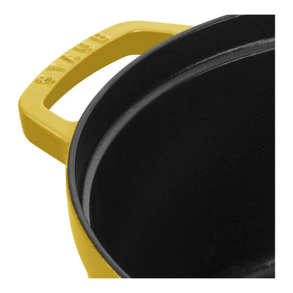 Staub Round Dutch Oven: 7 QT, Citron