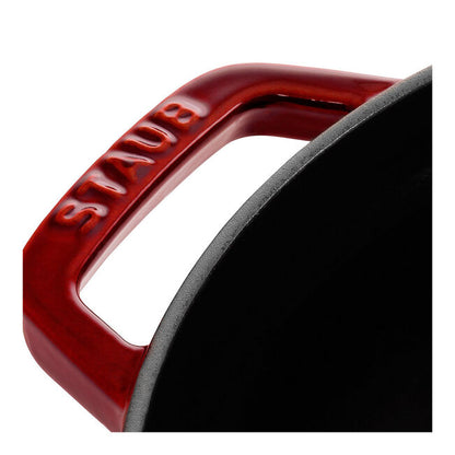 Staub Round Dutch Oven: 7 QT, Grenadine