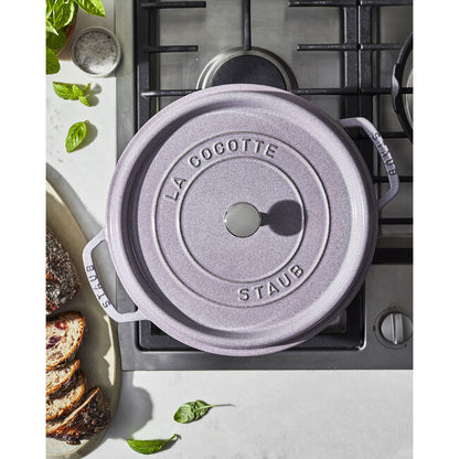 Staub Round Dutch Oven: 7 QT, Lilac