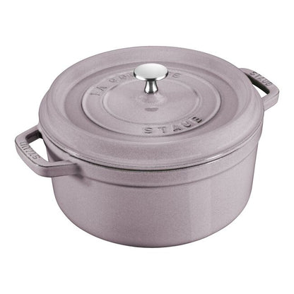 Staub Round Dutch Oven: 7 QT, Lilac