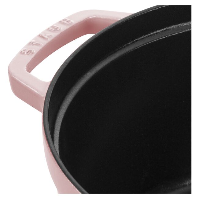 Staub Round Dutch Oven: 7 QT, Peony Pink