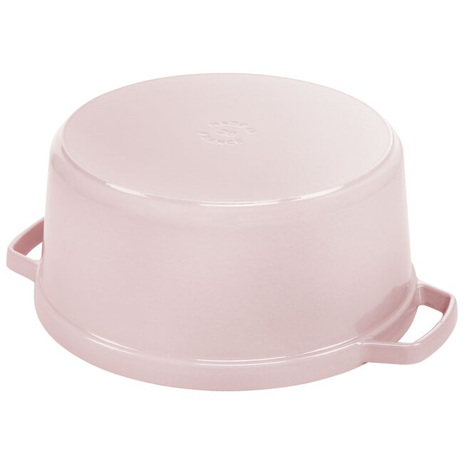 Staub Round Dutch Oven: 7 QT, Peony Pink