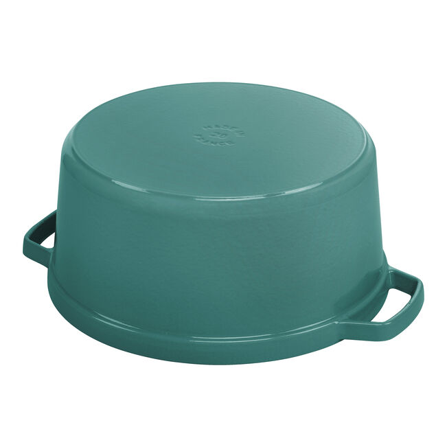 Staub Round Dutch Oven: 7 QT, Turquoise