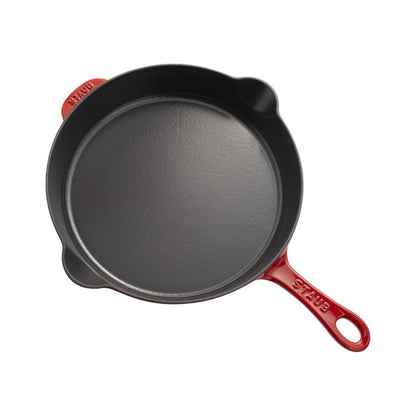 Staub Traditional Deep Skillet: 11", Cherry
