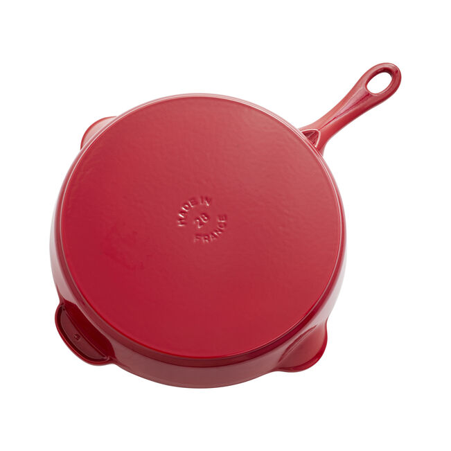 Staub Traditional Deep Skillet: 11", Cherry