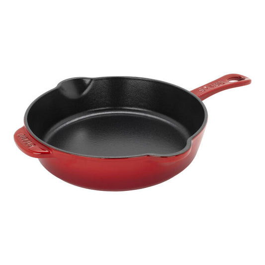 Staub Traditional Deep Skillet:  8.5", Cherry