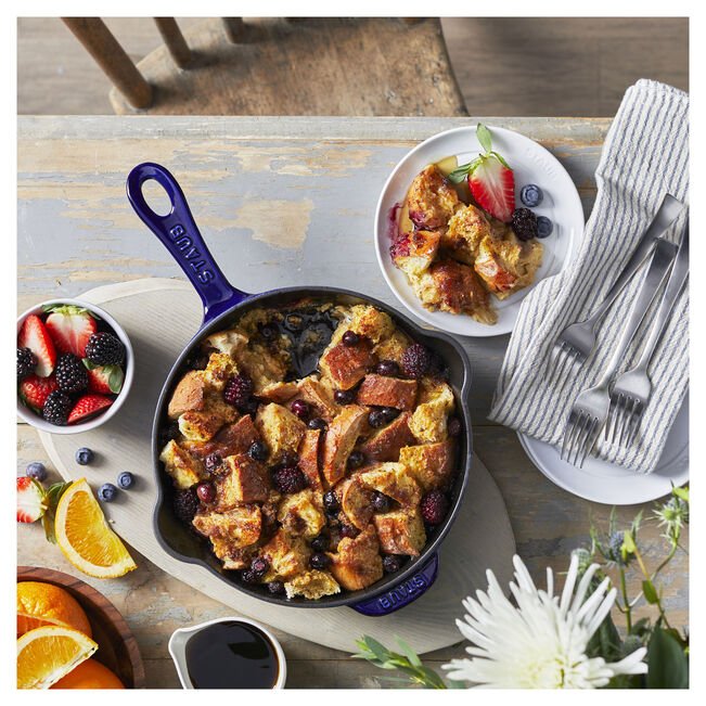Staub Traditional Deep Skillet:  8.5", Dark Blue