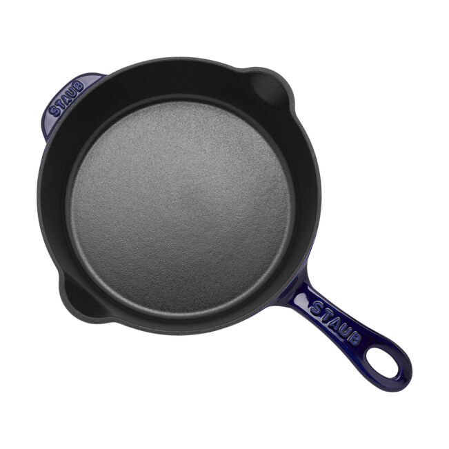 Staub Traditional Deep Skillet:  8.5", Dark Blue