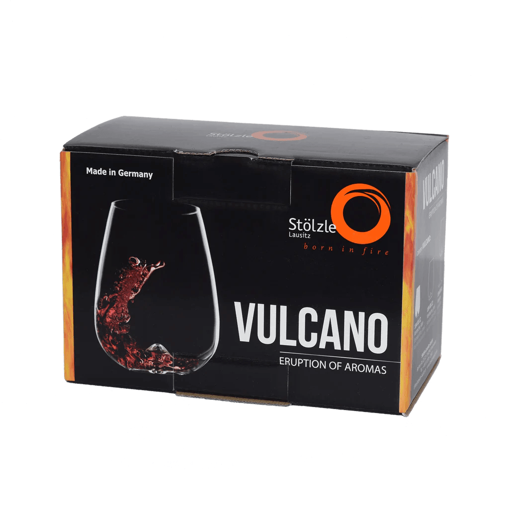 Stolzle Vulcano Stemless Wine Glasses (Set of 2): 16 oz.