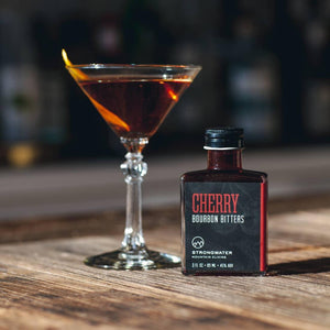 Strongwater Cherry Bourbon Bitters, 3oz.