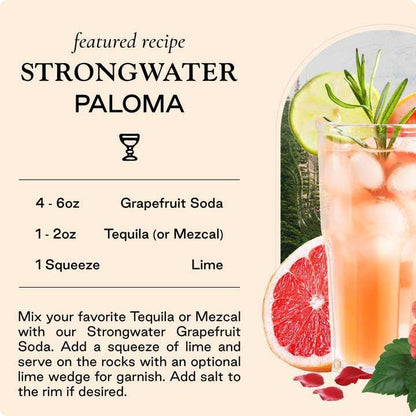 Strongwater Grapefruit Soda