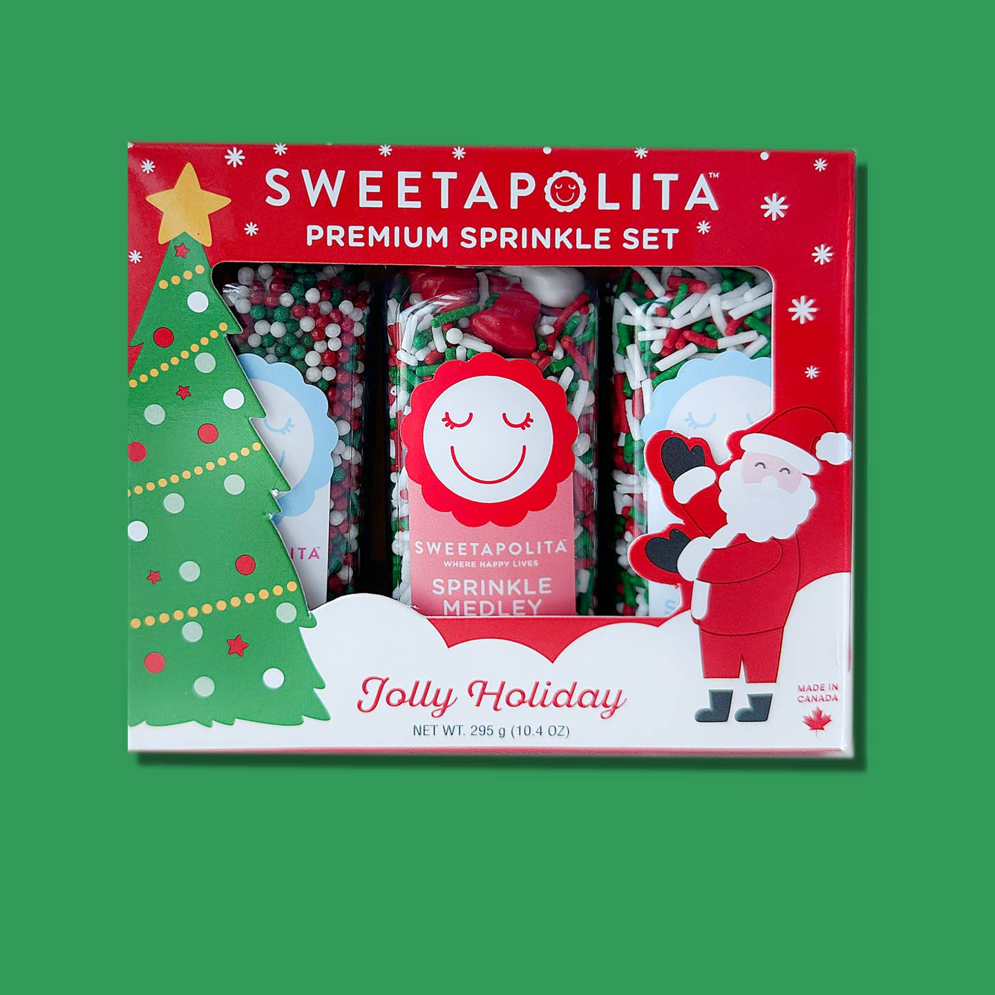 Sweetapolita Jolly Holiday Premium Sprinkle Set