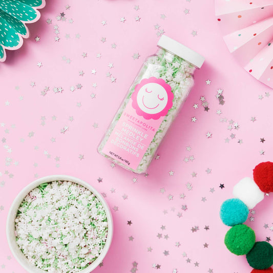 Sweetapolita Peppermint Patty Sprinkle Medley 4oz Bottle