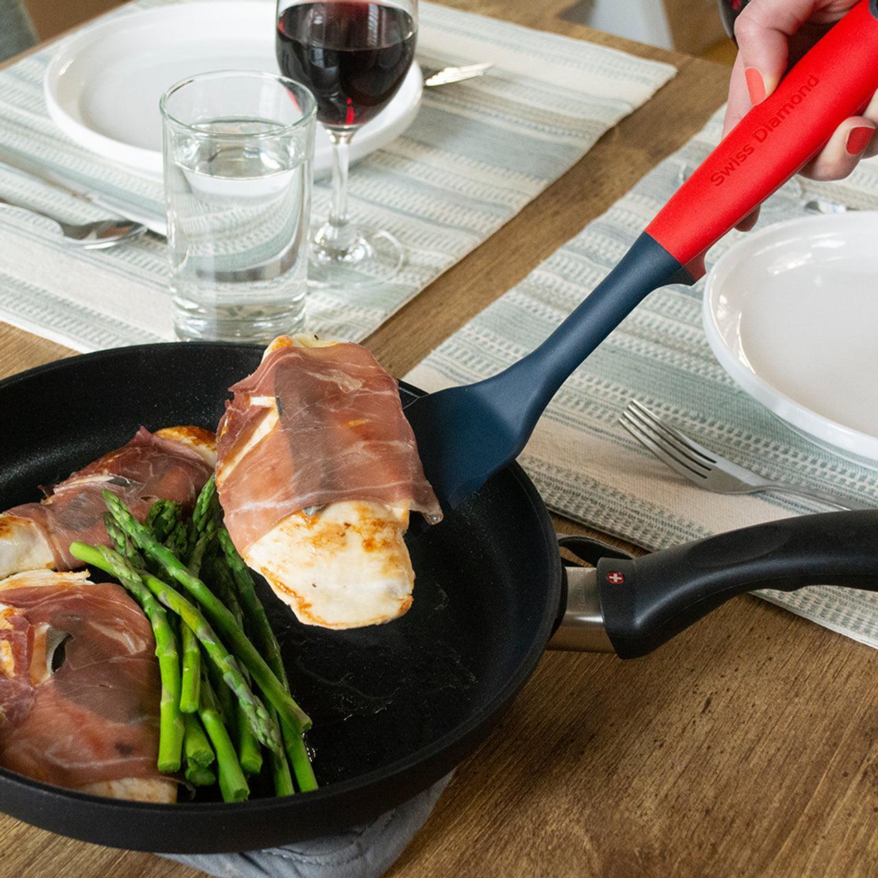 Swiss Diamond XD Fry Pan w/Lid: 10.25"