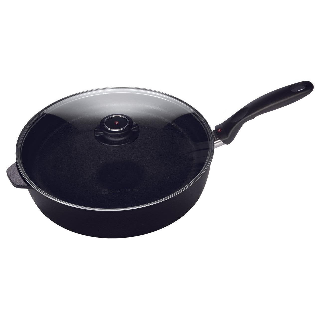 Swiss Diamond XD Saute Pan w/Lid: 11", 4.3 QT