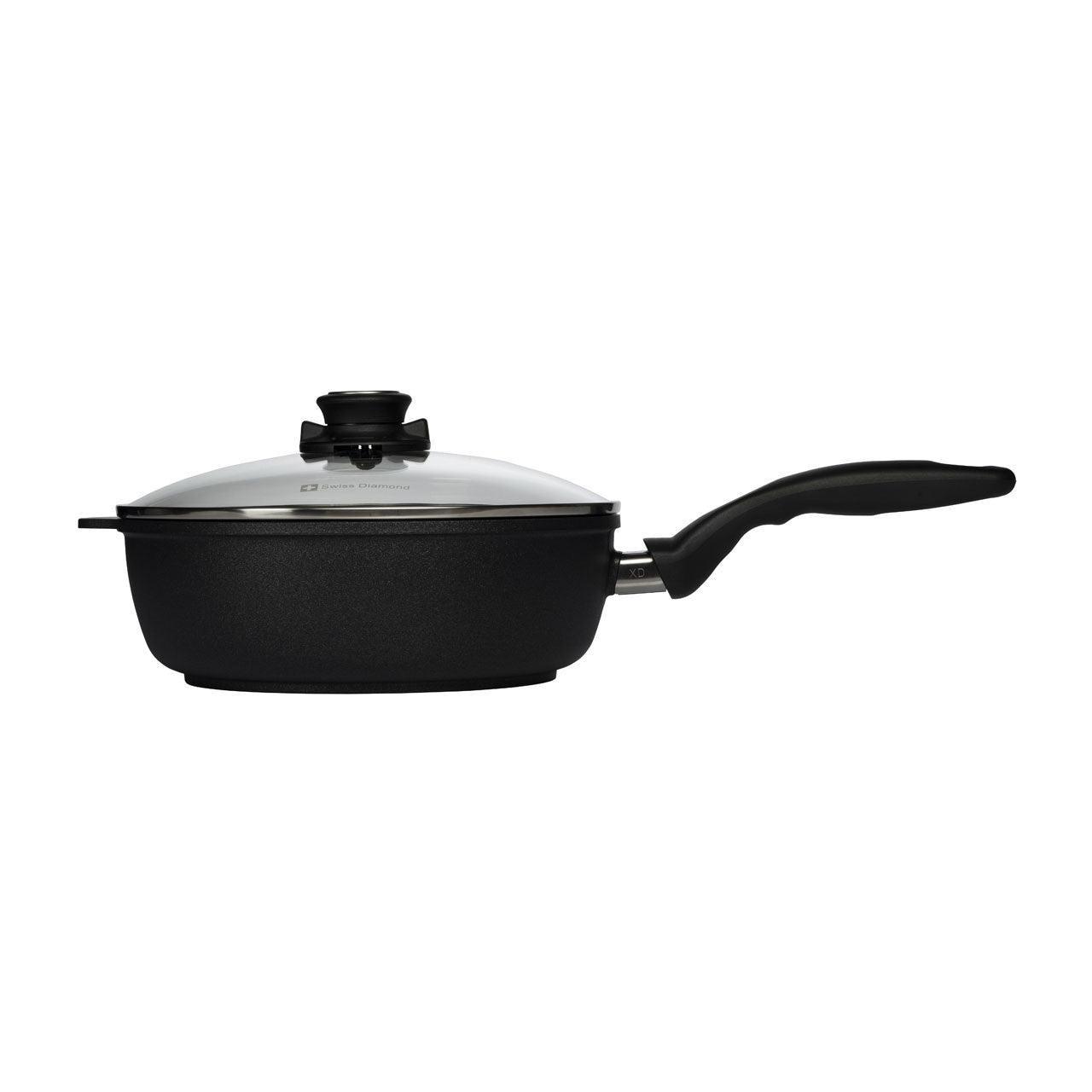 Swiss Diamond XD Saute Pan w/Lid: 10.25"