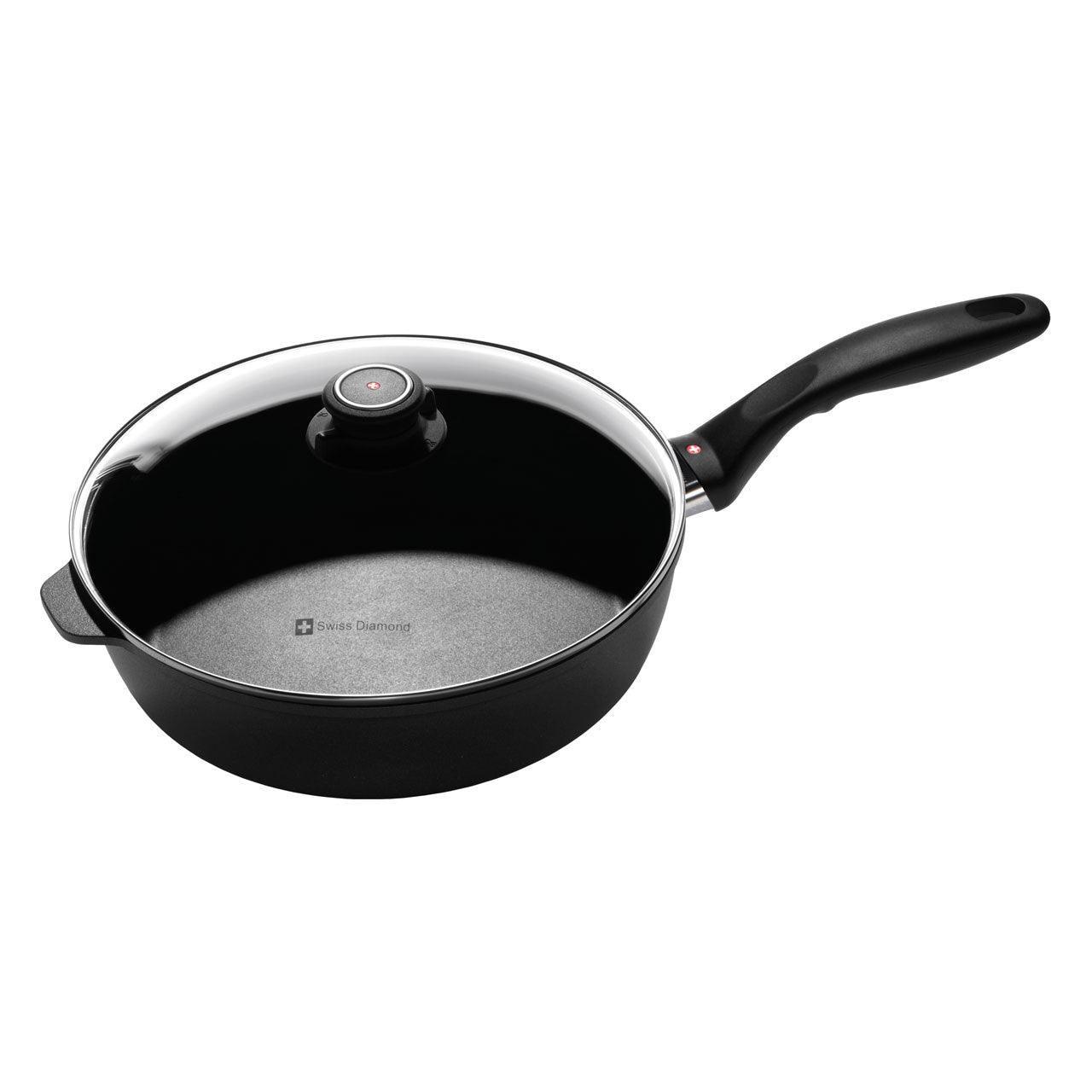 Swiss Diamond XD Saute Pan w/Lid: 10.25"