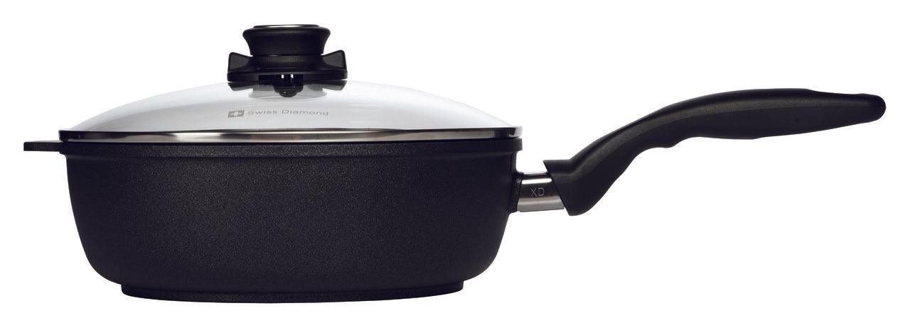 Swiss Diamond XD Saute Pan w/Lid: 9.5"