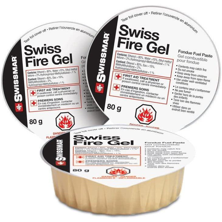 SwissMar Fire Gel, 3 x 3oz cans