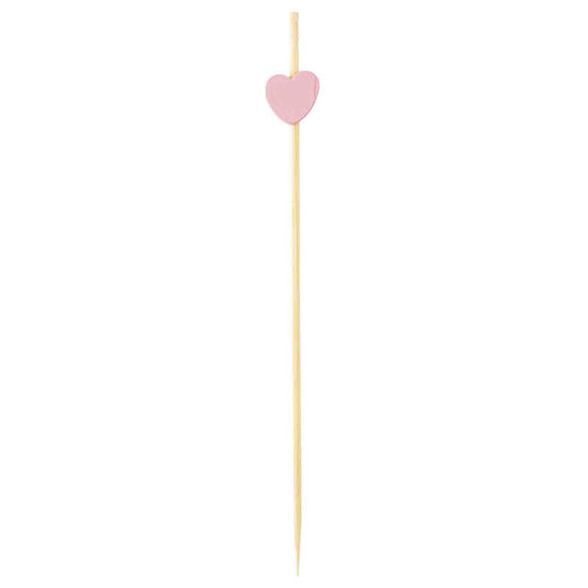 Tablecraft 4.5" Decorative Heart Picks (Pack of 100)